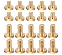 Juego de tornillos de latón mecanizado para reparación de saxofón y mejora de la longevidad de instrumentos, reparación de saxofón, cobre