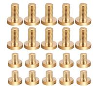 Juego de tornillos de latón mecanizado para reparación de saxofón y mejora de la longevidad de instrumentos, tornillos de latón para reparación de saxofón