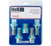 Juego de tornillos H&R para llantas M14 x 1,50 x 28 mm - 4 tornillos para llan