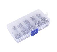 Juego de Tornillos Hexagonales con Cabeza de Casquillo, Acero Inoxidable, 200 Piezas, M3 M4 M5 M6 - Resistencia a la Oxidación, Variedad de Tamaños, Uso Industrial y Hogar