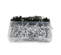 Juego de Tornillos para carenado para KYMCO Downtown DT 200i, 300i, 350i, 125, 200, 250, 300, 350 - Juego de Tornillos de Montaje del Parabrisas, 195 Piezas, repuestos