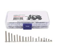 Juego de tornillos para coche RC de acero inoxidable, alta dureza, resistencia al desgaste, sujetadores resistentes a la corrosión para Traxxas Maxx 1/10, accesorios para coche