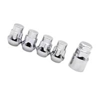 Juego de Tornillos Para Ford Para EcoSport Para Escape | Para Escort 4 Uds + 1 llave M12X1.5 tuercas rueda coche tuerca de bloqueo camión Para cubo rueda