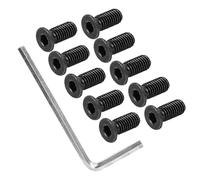 Juego de tornillos para patinete, 10 Uds., kit de destornilladores de repuesto de tornillo de aleación, pernos para frente con llave hexagonal para patinete eléctrico M365