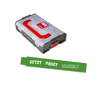 Juego de tornillos para tableros aglomerados TOX L-BOXX Mini de 3 y 3,5 mm (700 piezas), accionamiento TX + metro de 2 m en verde con impresión, tornillos para madera en 6 tamaños, 094909168