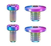 Juego de tornillos para tapa de cilindro de aceite para bicicletas, tornillo fijo, tornillos de freno hidráulicos, juego de aleación para palanca de freno, frenos de disco, aleación de titanio