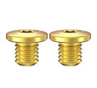 Juego de tornillos para tapa de cilindro de aceite para bicicletas, tornillo fijo, tornillos de freno hidráulicos, juego de aleación para palanca de freno, frenos de disco, aleación de titanio