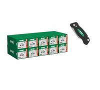 Juego de tornillos SPAX para bricolaje, 4200 tornillos de rosca parcial, 10 medidas con multiherramienta, para construcciones de madera, trabajos en interiores y exteriores, tamaño Smart 8000000294594