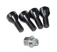 Juego de Tornillos y Tuercas de Rueda para BMW E46, E87, E90 y E60 AP03 M12 x 1,5. Tornillo antirrobo para Rueda de Coche. OEM: 36136786419.
