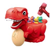 Juego de tragos, Juguetes de golpeteo, Juguetes educativos de dinosaurios con sonido y luz, Juguetes de habilidades motoras finas con dinosaurio pequeño para el aprendizaje temprano y actividades