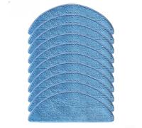 Juego de trapos de microfibra reutilizables para Cecotec para Conga M50 M50 para X-Treme Robot Aspiradora Wet Mop Use (10 unidades)