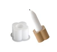 Juego de tréboles de silicona resistente de varios tamaños, accesorio portátil para suministros de manualidades, manualidades