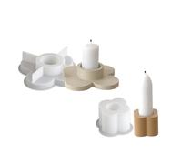 Juego de tréboles de silicona resistente de varios tamaños, accesorio portátil para suministros de manualidades, manualidades