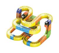 Juego De Tren Juguete - Juguete Educativo Stem Magnético 3D | Kit de Carreras con Vías Flexibles,Regalo Cumpleaños Año Nuevo Viajes Escuelas Guardería Niños Niñas