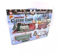 Juego de tren navideño