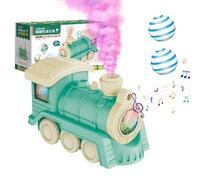 Juego De Trenes Infantil,Tren Pelotas - Juego Sensorial con Luces Y Sonidos para Cumpleaños Navidad Fiestas Infantiles
