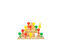 Juego de tri ngulos de madera de 4,5"" de Rhode Island Novelty