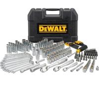 Juego de trinquete DeWalt de 205 piezas de 1/4", 3/8" y 1/2" DWMT81534-1
