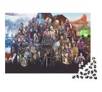 Juego de Tronos Puzzles Imposible,desafío for Adults Siete Reinos Entretenimiento Creativo 1000 Piezas Obra De Arte De Juego De para Adultos, Regalos A Partir De 14 Años 1000pcs (75x50cm)
