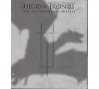 Juego De Tronos Tercera Temporada Completa en Blu-ray, Set de 5 Discos