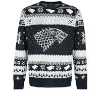 Juego de Tronos Winter Is Coming Hombre Christmas Jumper Gris S 100% poliacrílico Rippbündchen Regular