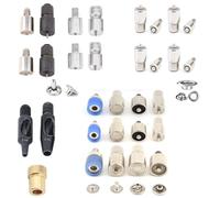 Juego de troqueles de ajuste de remaches, ojales, ojales y botón a presión para máquina de prensa manual