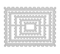 Juego de troqueles de corte artesanales de acero al carbono de primera calidad, forma de marco de sello DIY, decoración de álbumes de recortes, herramienta de tallado de alta