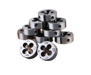 Juego de troqueles de roscado redondo, herramienta de corte a mano derecha de 1/2" a 3/4", acero de aleación, 1 pieza(1l2-27 Uns)