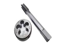 Juego de troqueles grifo métrico for mano izquierda, M2-M22, utilizado for máquina herramienta, roscado rosca interno y externo, herramientas reparación, 2 uds(2pcs M7x0.75)