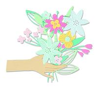 Juego de troqueles Sizzix Thinlits 12PK Pass the Bouquet de Olivia Rose | 665895 |Capítulo 2 2022