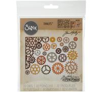 Juego de troqueles SIZZIX Thinlits 22 piezas - Engranajes de Tim Holtz