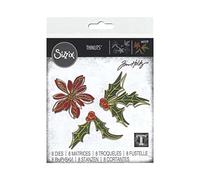 Juego de troqueles Sizzix Thinlits 8PK Sketch de temporada por Tim Holtz, 665579