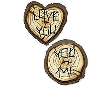 Juego de troqueles Sizzix Thinlits para madera, paquete de 33 unidades, de Tim Holtz, 666291