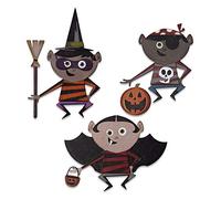 Juego de troqueles Thinlits, paquete de 18 unidades, modelo Trick or Treater, de Tim Holtz