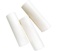 Juego de tubos de cerámica de alúmina, 3 uds., ID 0,25-20mm, OD 0,8-30mm, longitud 100mm, for protección de termopar y aislamiento eléctrico(15x20x100mm)