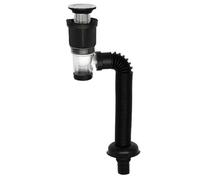Juego de tubos de desagüe para lavabo, tapón de olores y resistente al agua, para fregadero de cocina, ducha, inodoro y limpieza