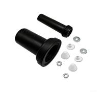 Juego de tubos de descarga extendidos de 31 cm para Geberit para Duofix | Conexión de bandeja de 90 mm, junta a prueba de fugas, plástico ABS robusto, evita daños por agua, ajuste sin costuras
