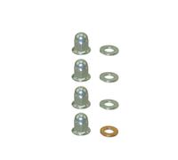 Juego de tuercas bellotas para cabeza de motor de 7mm, Compatible con Pit Bike ATV Quad de 125cc y 140cc(1 Set)