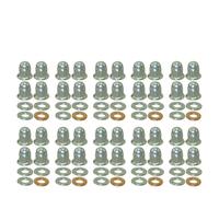 Juego de tuercas bellotas para cabeza de motor de 7mm, Compatible con Pit Bike ATV Quad de 125cc y 140cc(10 Sets)