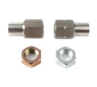 Juego de Tuercas de atasco y tapón de Soldadura 7/8 pulgadas-18 RH LH para Extremos de Varilla compatibles con suspensión de 4 eslabones Todoterreno