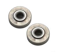 Juego de tuercas de brida de amoladora angular, placa de presión de acero al carbono para mayor durabilidad, desgaste y resistencia, diseño endurecido a prueba de óxido, 30 x 10 mm, paquete de 2