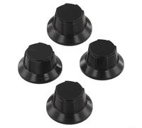 Juego de tuercas de fijación de plástico para ventiladores eléctricos, rosca inversa de 50 x 22 mm, diámetro interior de 8 mm, compatible con accesorios de ventilador de mesa y pared, paquete de 4
