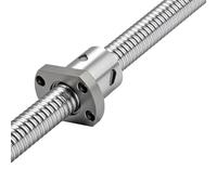 Juego de tuercas de husillo de bolas de alta precisión 5005 5010 C5 piezas estándar de molienda de nivel/sin procesar cualquier longitud(5010 machining,650mm)