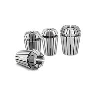 Juego de tuercas de pinza de primavera, Mandril de manguito cónico con resorte precisión ER11 ER16 ER20 ER25 ER for Motor husillo fresadora(ER11-6.5mm)