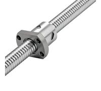 Juego de tuercas de tornillo de bola de molienda de nivel C5 1205 1210 1605 1610 2005 2010 piezas estándar de alta precisión sin procesamiento(2005 no mchined,350mm)