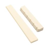 Juego de tuercas for puente de hueso de Guitarra, 6 cuerdas, piezas de repuesto for Guitarra clásica de hueso de búfalo