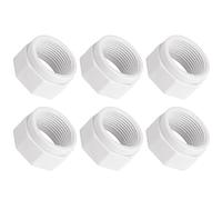 Juego de tuercas giratorias D20 para manguera limpiadora de piscinas D15 | Conecta las mangueras de alimentación de manera eficiente para mantener un rendimiento suave de limpieza de la piscina.