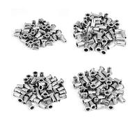 Juego de Tuercas Remache Ciegas de Acero Inoxidable 304, Kit de Insertos Roscados de 200 Piezas, Tuercas Remachadoras M3 M4 M5 M6 con Rosca Transparente, Tuercas Rivnut Duraderas