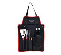 Juego de Utensilios de Cocina Bergner BBQ Acero Inoxidable Plateado (7 pcs)