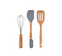 Juego de utensilios de cocina bergner genius gris 5.5 cm